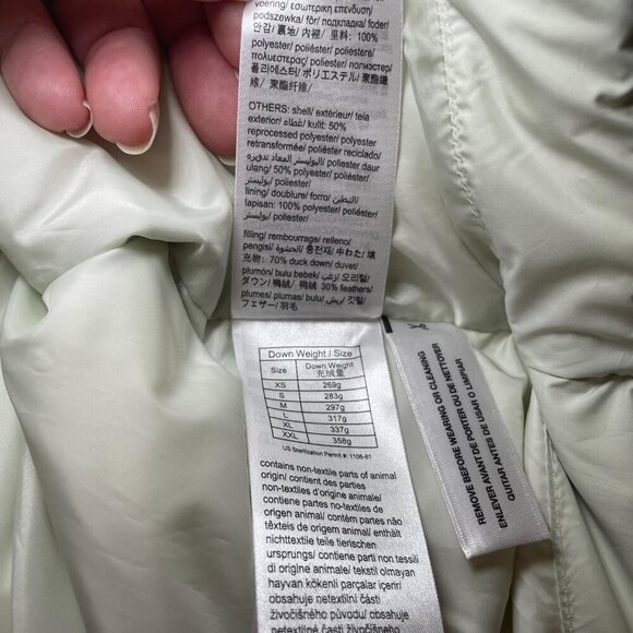 Calvin Klein Long Down Puffer Jacket sz XL - Picture 6 of 12